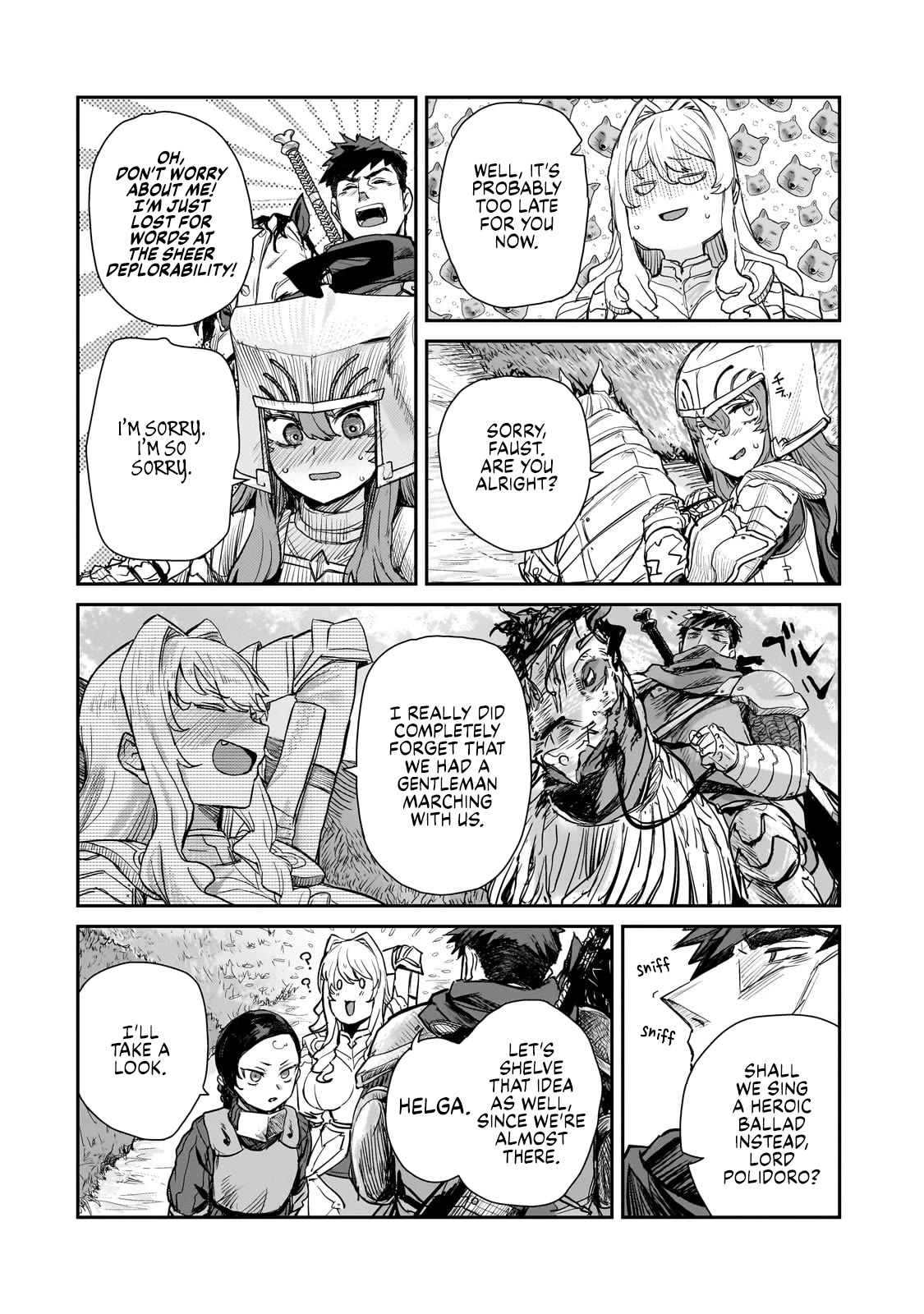 Virgin Knight who is the Frontier Lord in the Gender Switched World - chapter 5 - #4