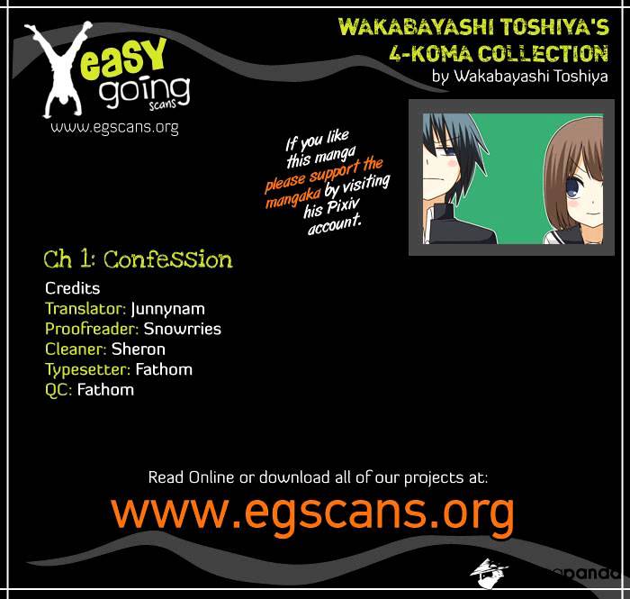 Wakabayashi Toshiya's 4-koma Collection - chapter 1 - #1