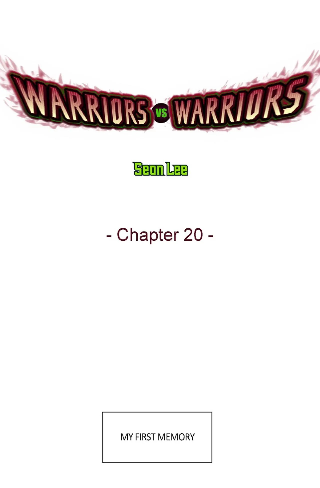 Warriors Vs. Warriors - chapter 20 - #1