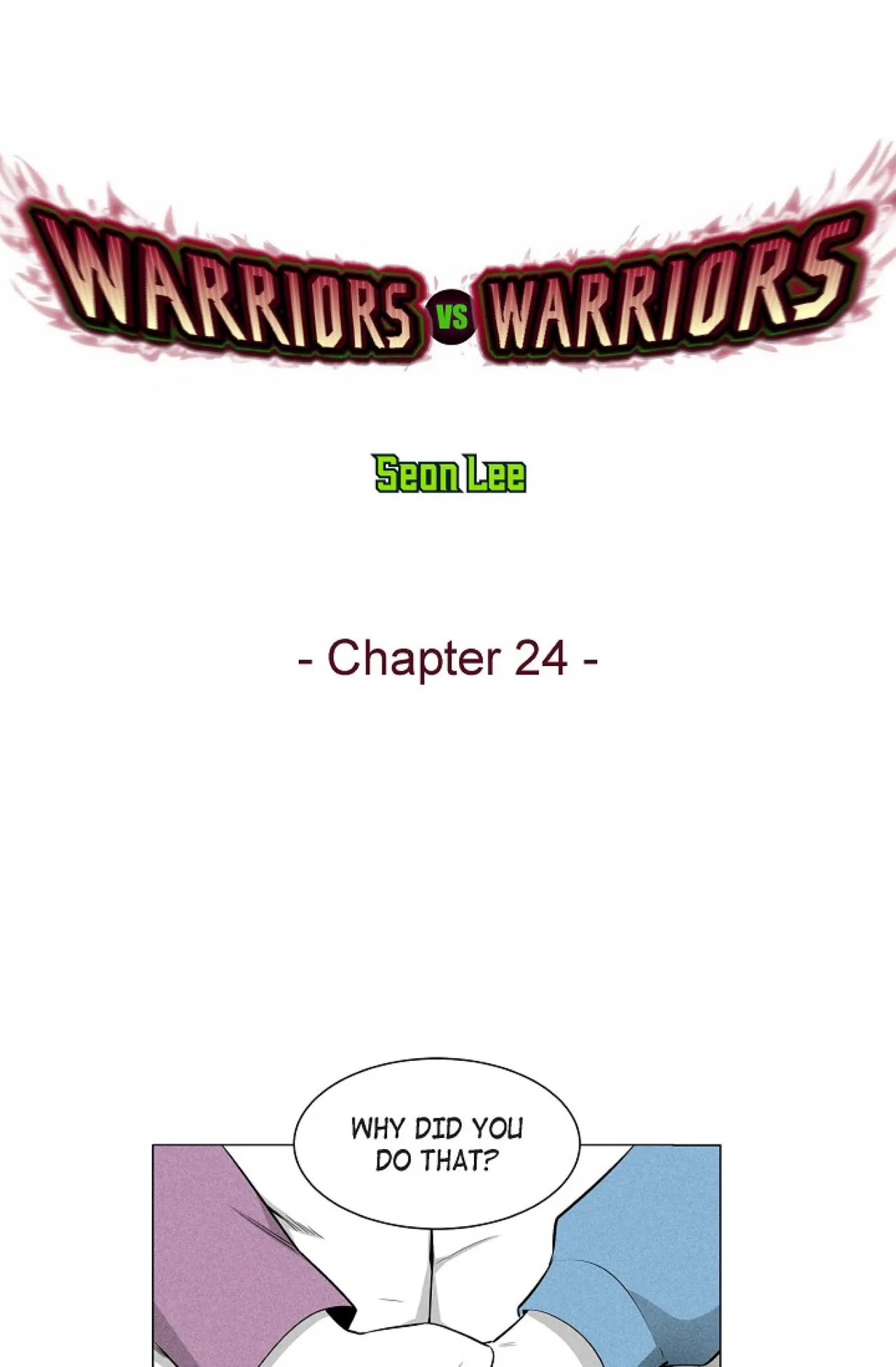 Warriors Vs. Warriors - chapter 24 - #1