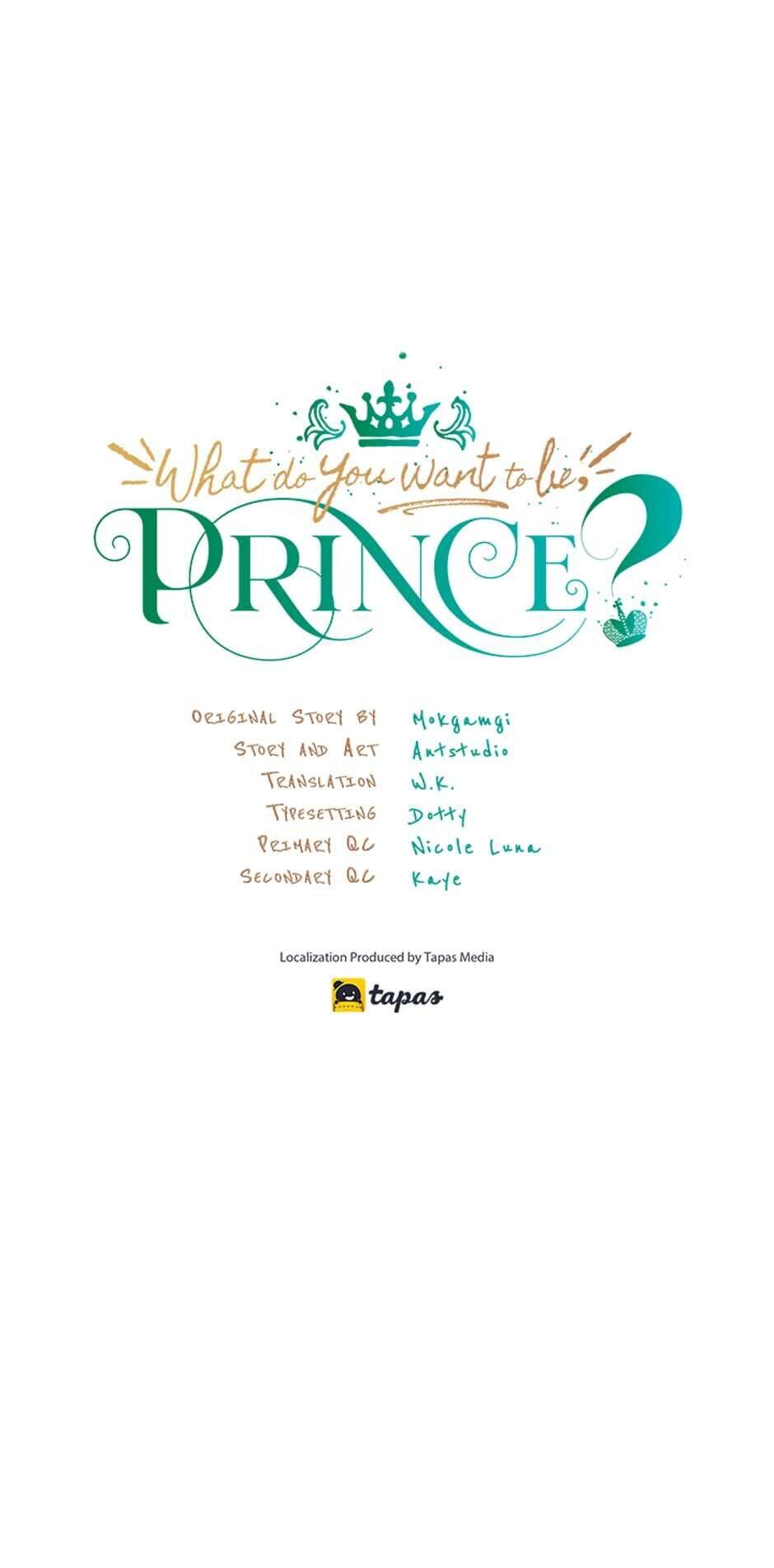 What Do You Want to Be, Prince - chapter 4 - #1