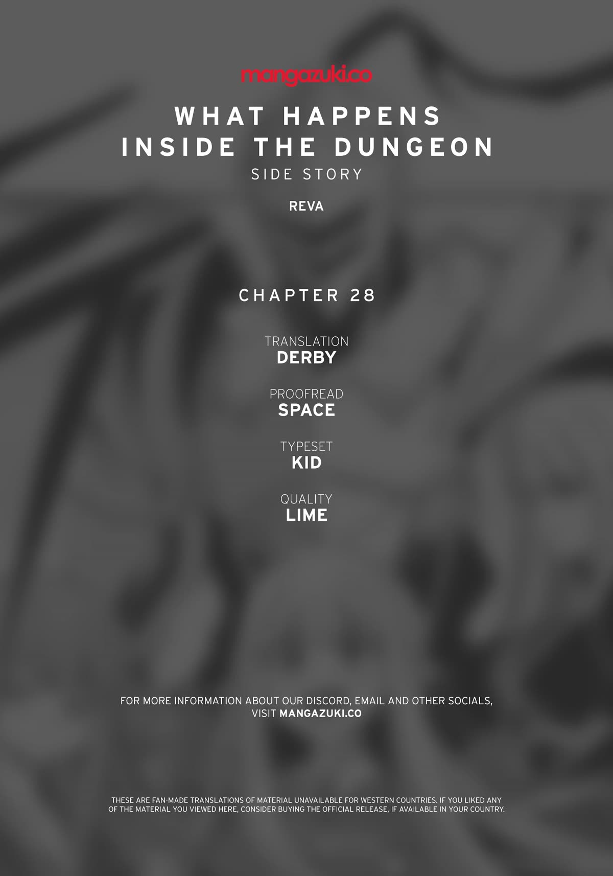 What Happens Inside the Dungeon - chapter 138 - #1