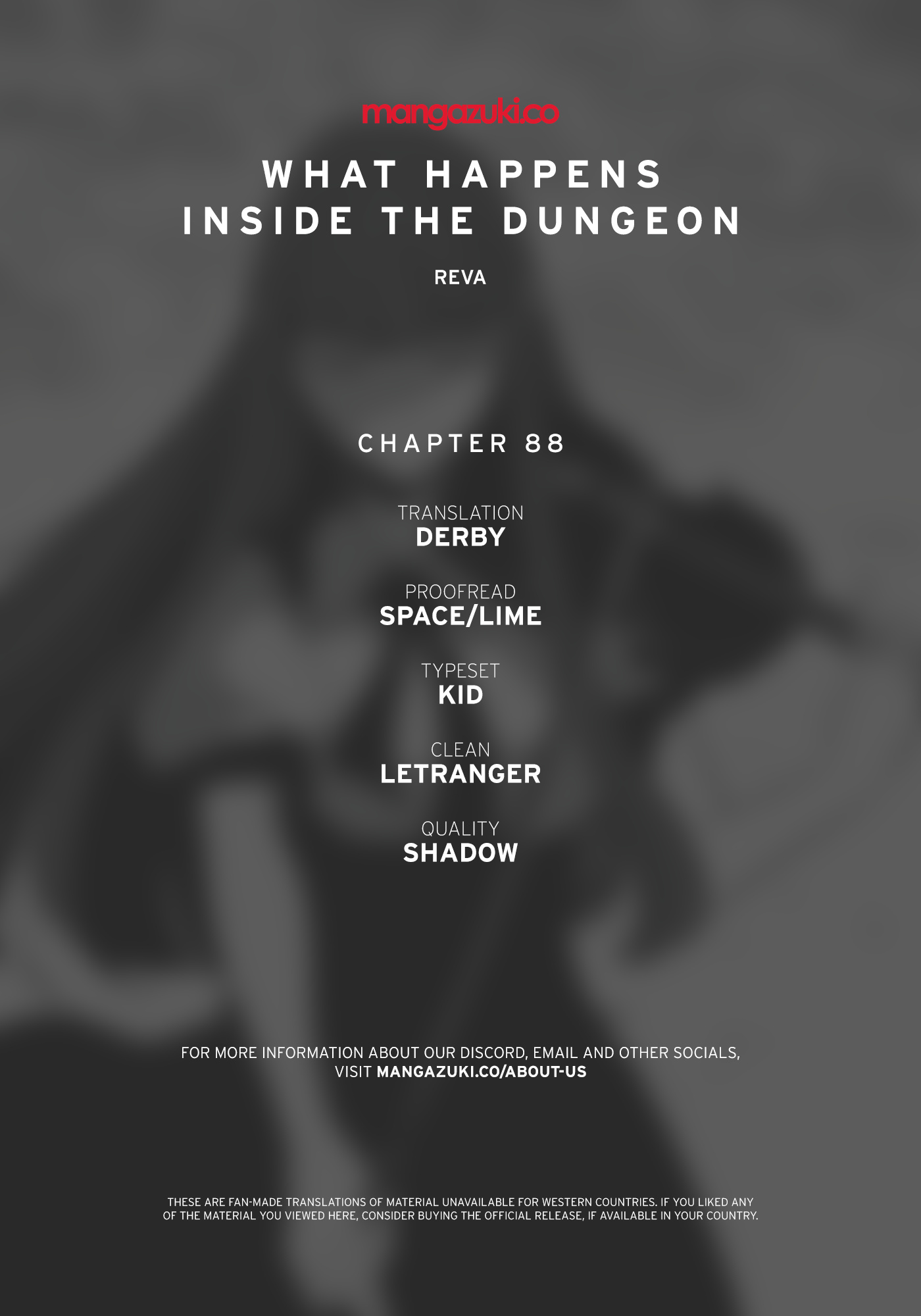 What Happens Inside The Dungeon - chapter 88 - #1