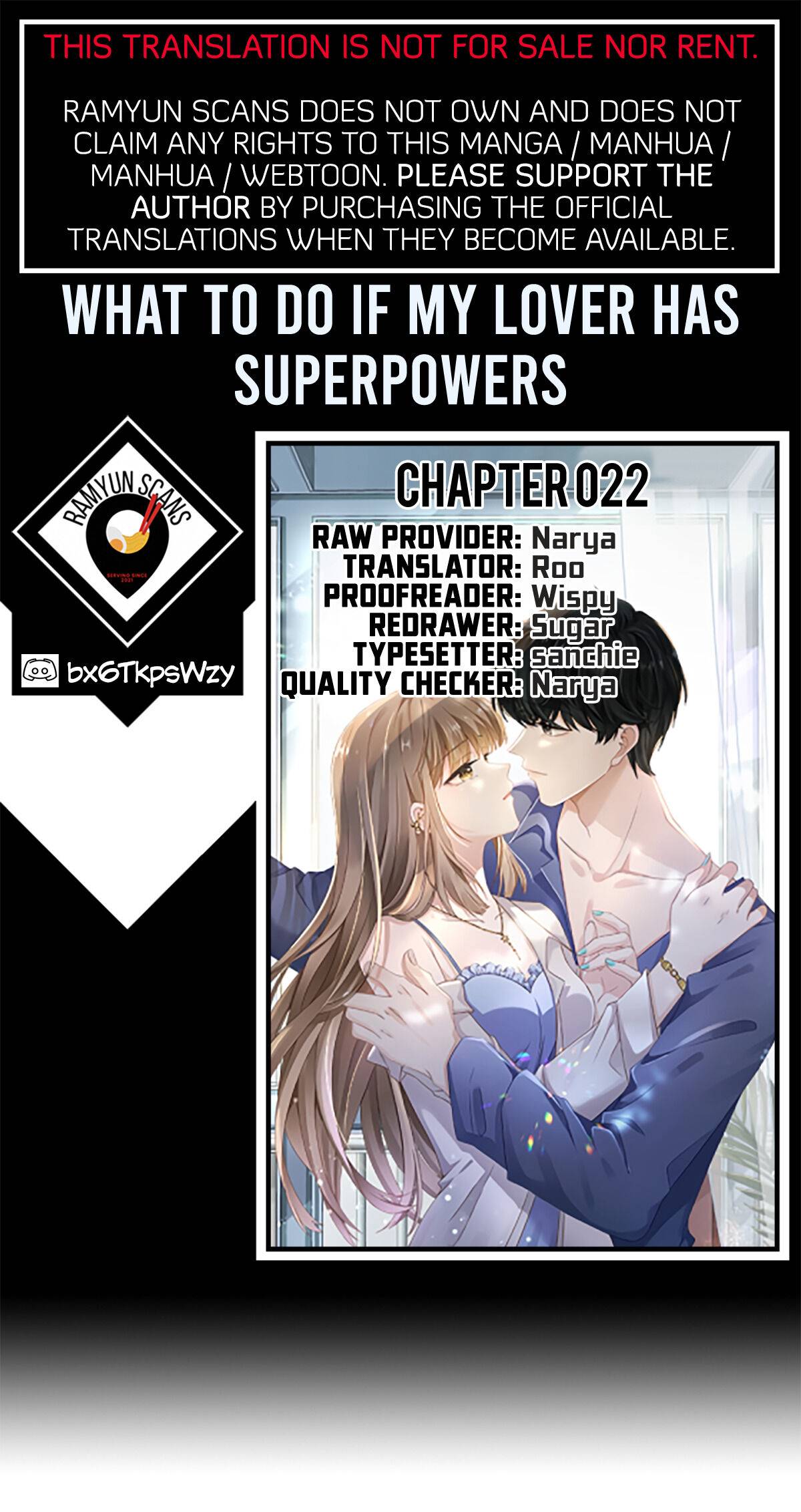 What To Do If My Lover Has Superpowers - chapter 22 - #1