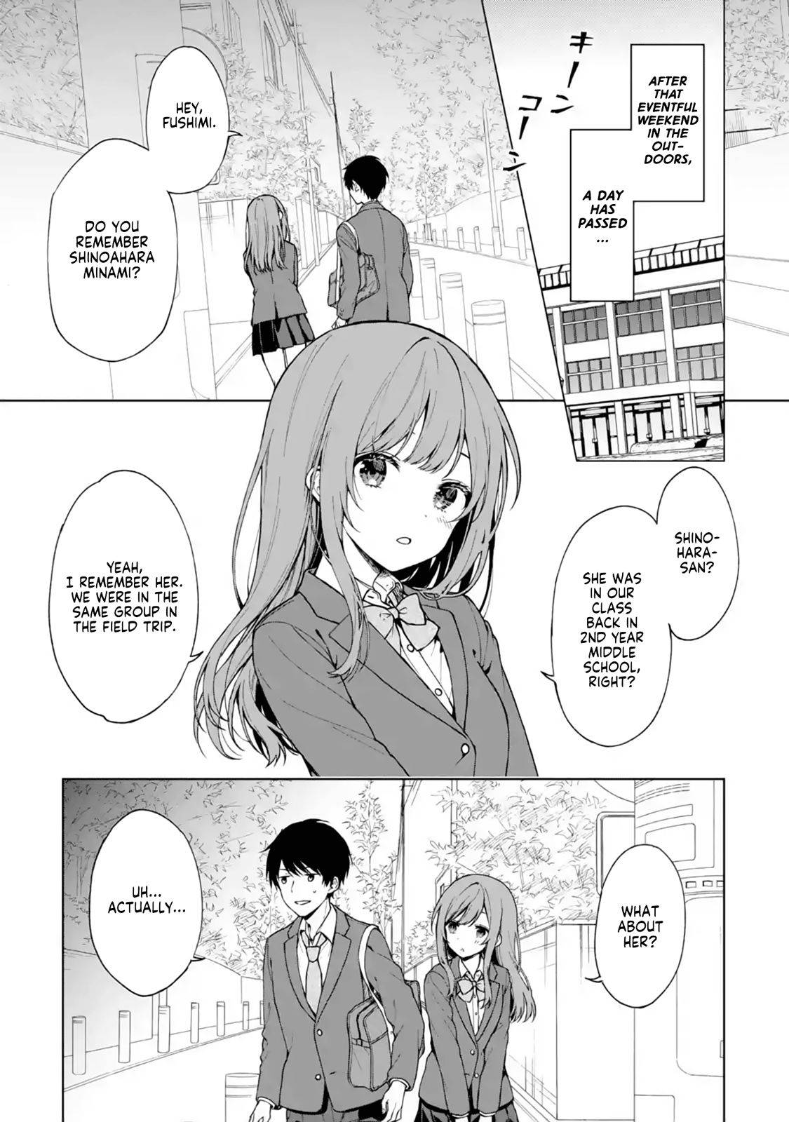 When I Rescued a Beautiful Girl Who Was About to Be Molested, It Was My Childhood Friend Sitting Next to Me - chapter 27 - #1