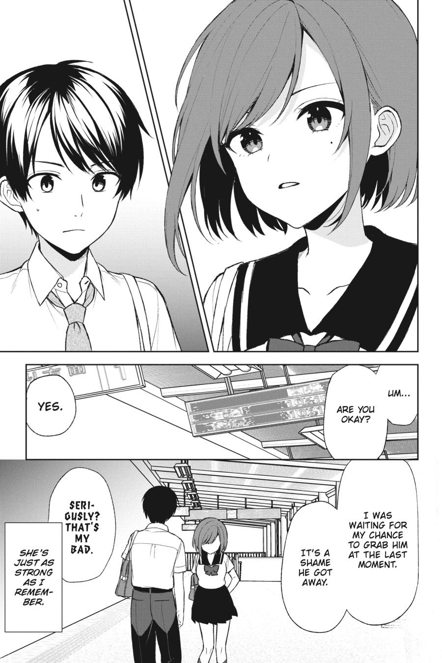 When I Rescued A Beautiful Girl Who Was About To Be Molested, It Was My Childhood Friend Sitting Next To Me - chapter 52 - #5