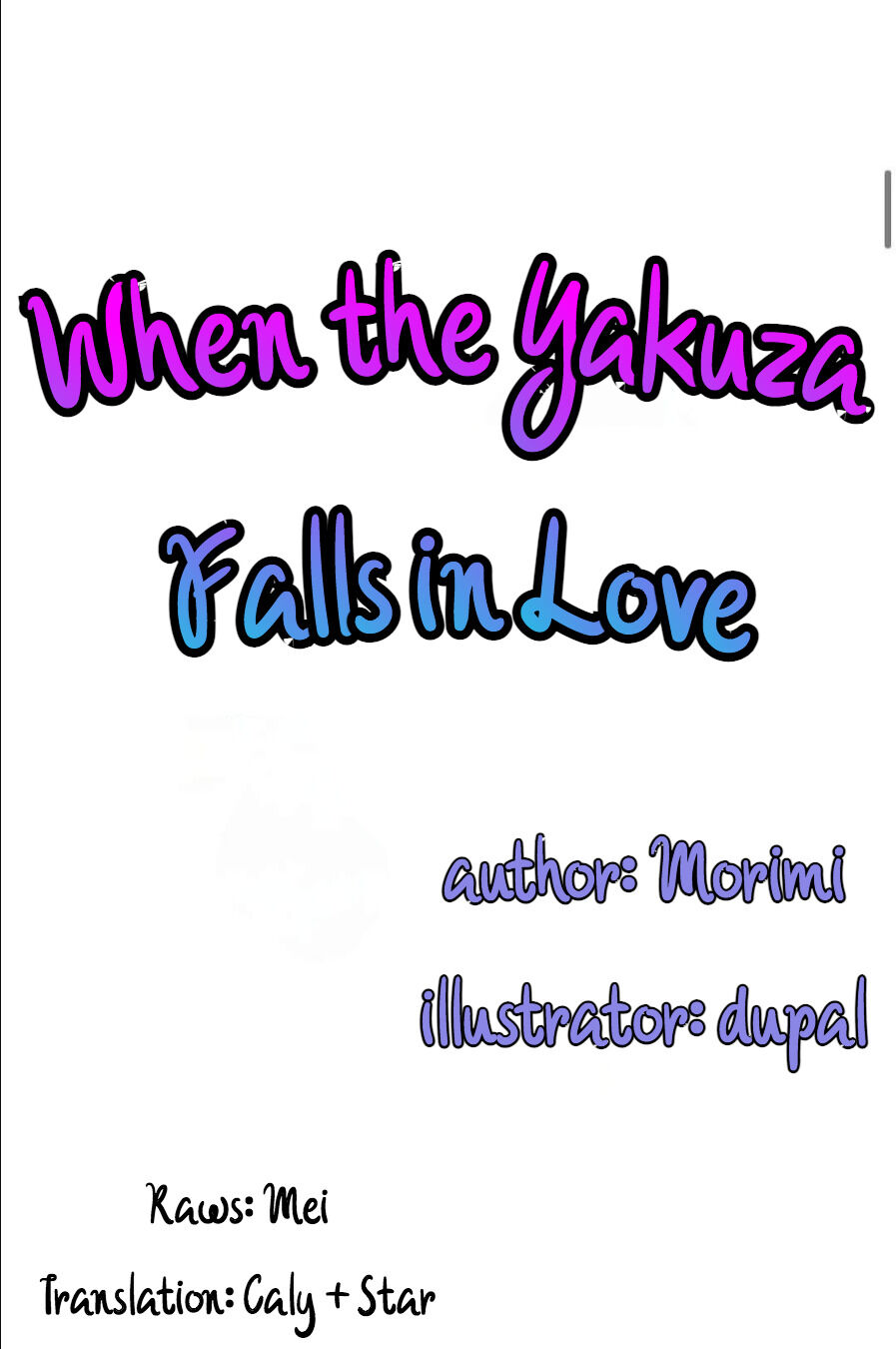 When The Yakuza Falls Inlove - chapter 38 - #1