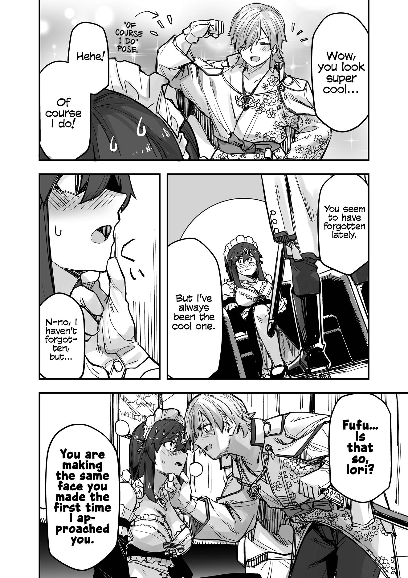 While Cross-Dressing, I Was Hit On By A Handsome Guy! - chapter 90 - #2