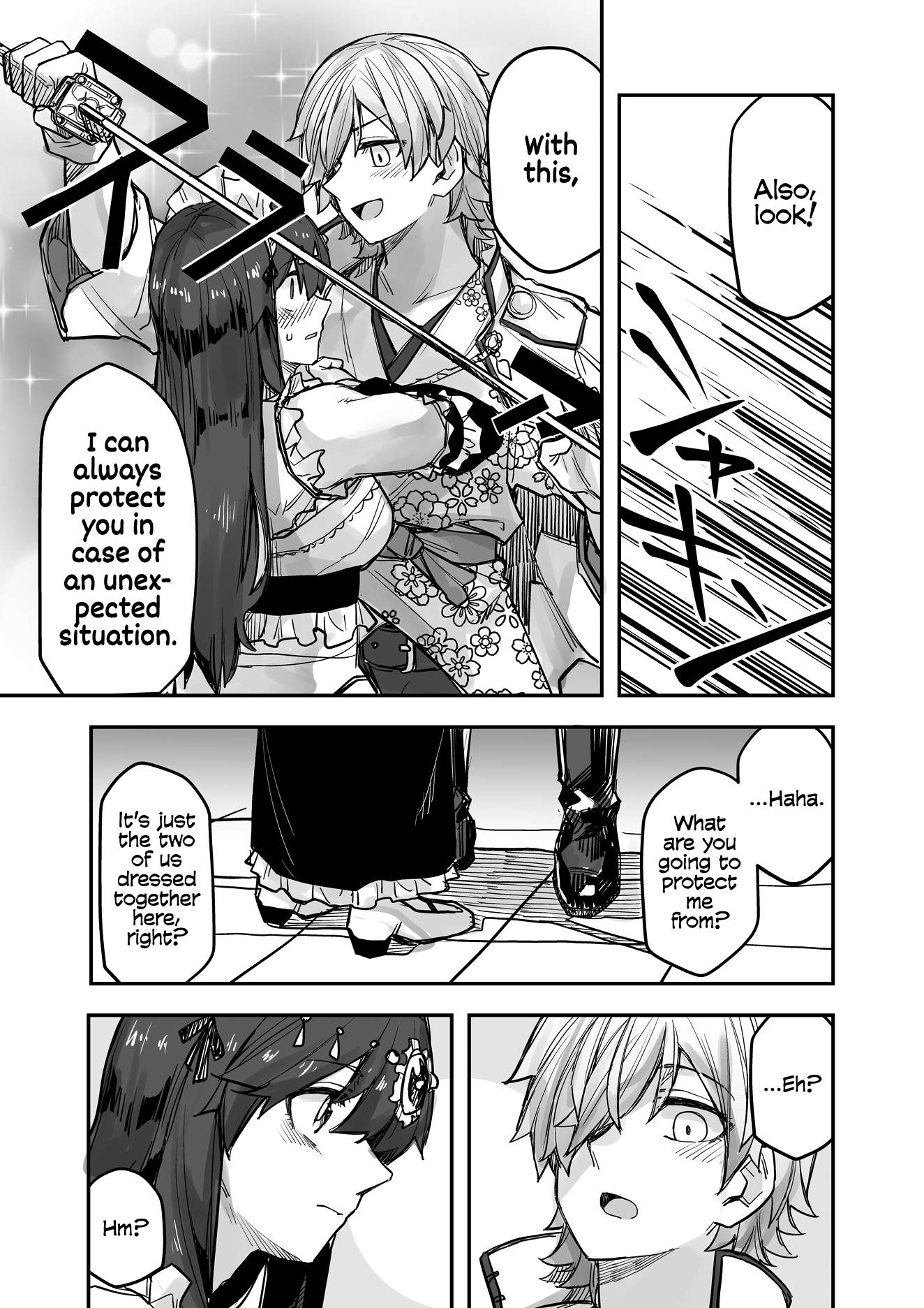 While Cross-Dressing, I Was Hit On By A Handsome Guy! - chapter 90 - #3
