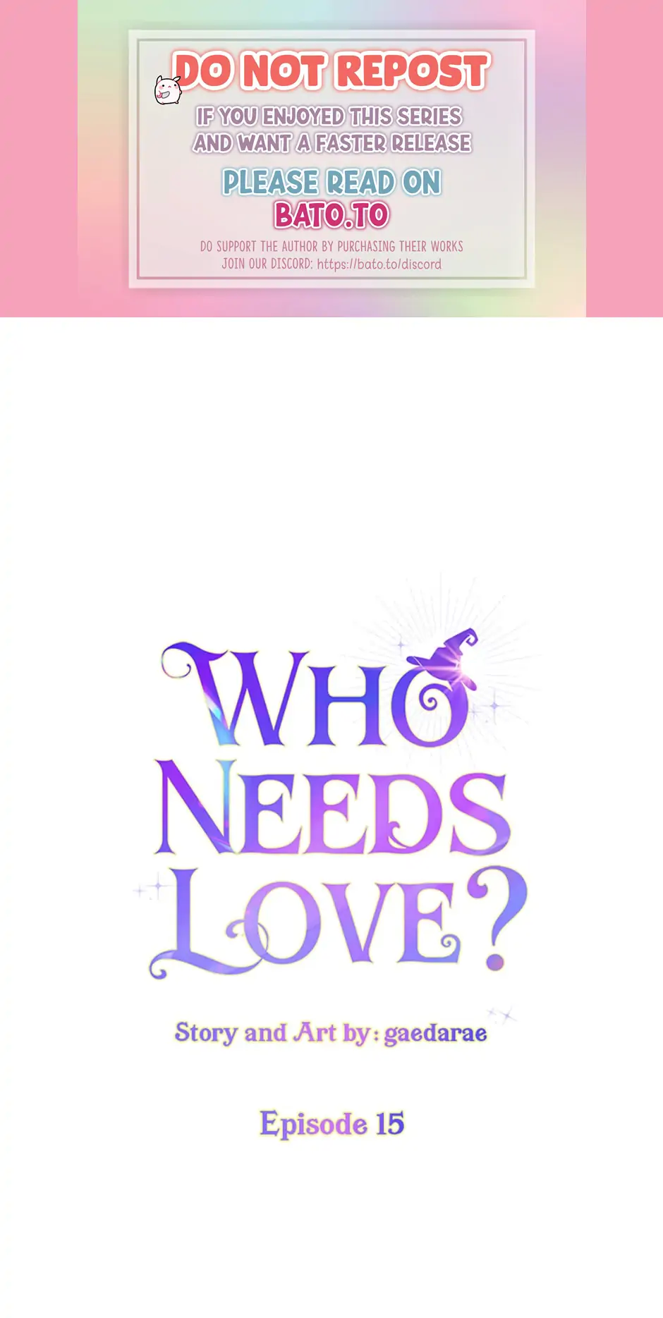 Who Needs Love? - chapter 15 - #1