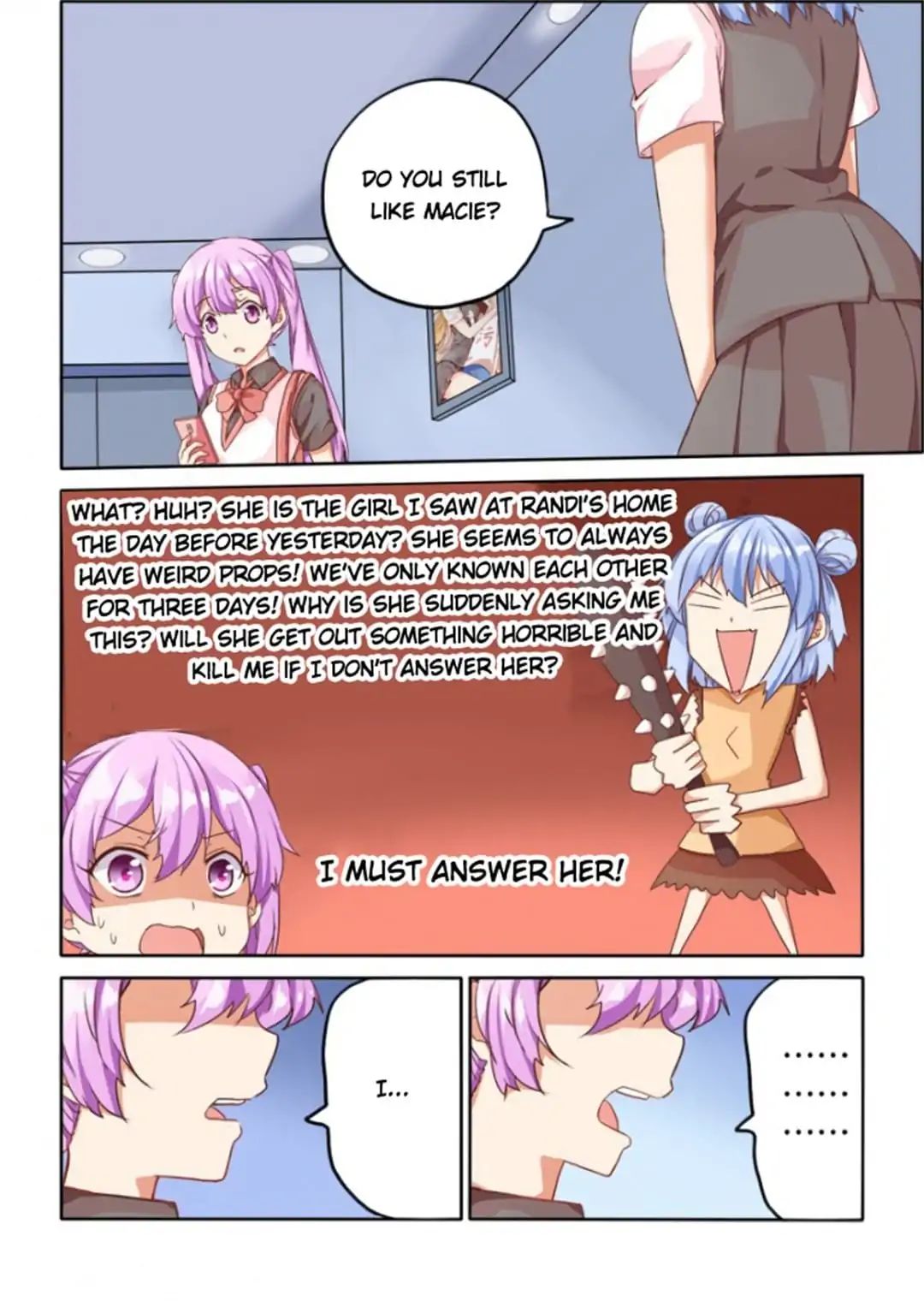 Why Did I, the MC Of Gal Game Jump Into A World Of Yuri Comic? - chapter 38 - #2