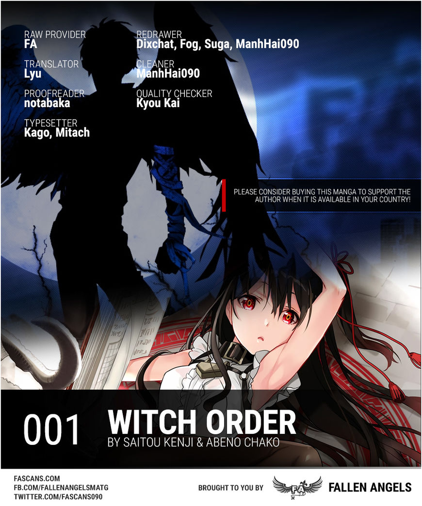 Witch Order - chapter 1 - #1