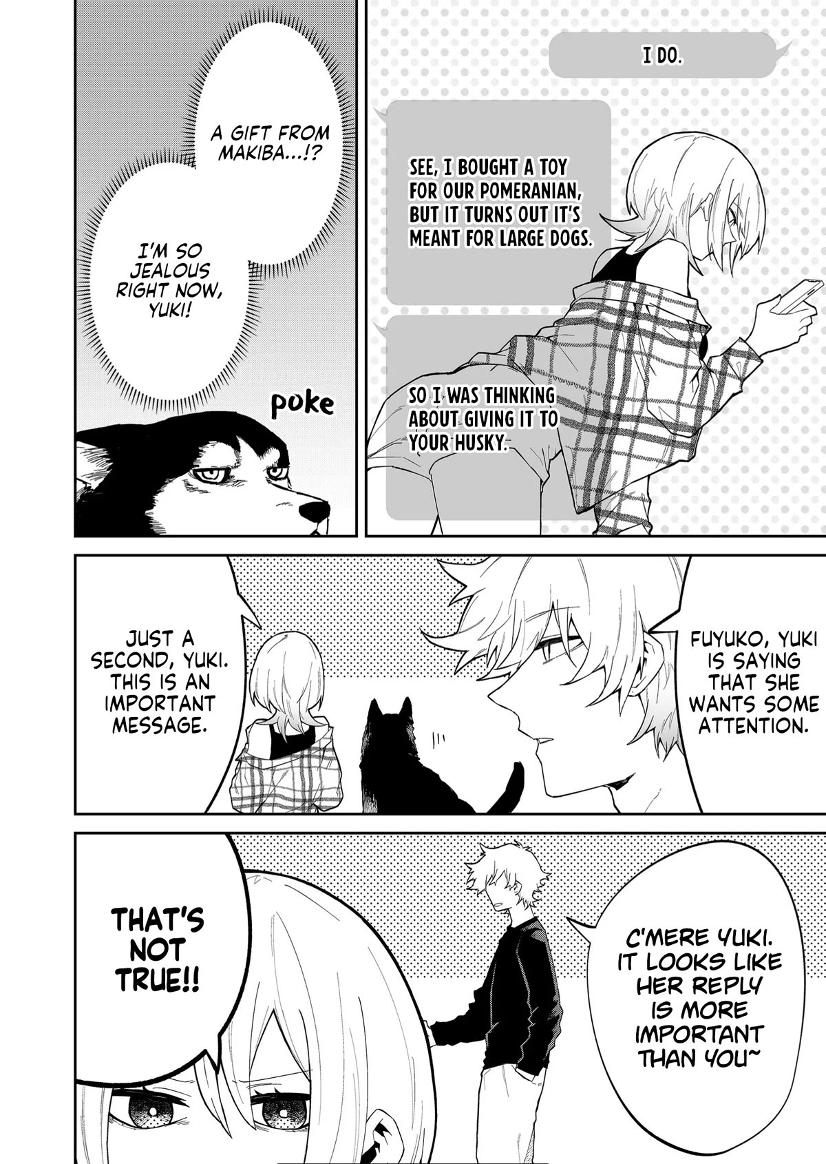 Wolf-chan Is Trying to Feign Indifference - chapter 15 - #6
