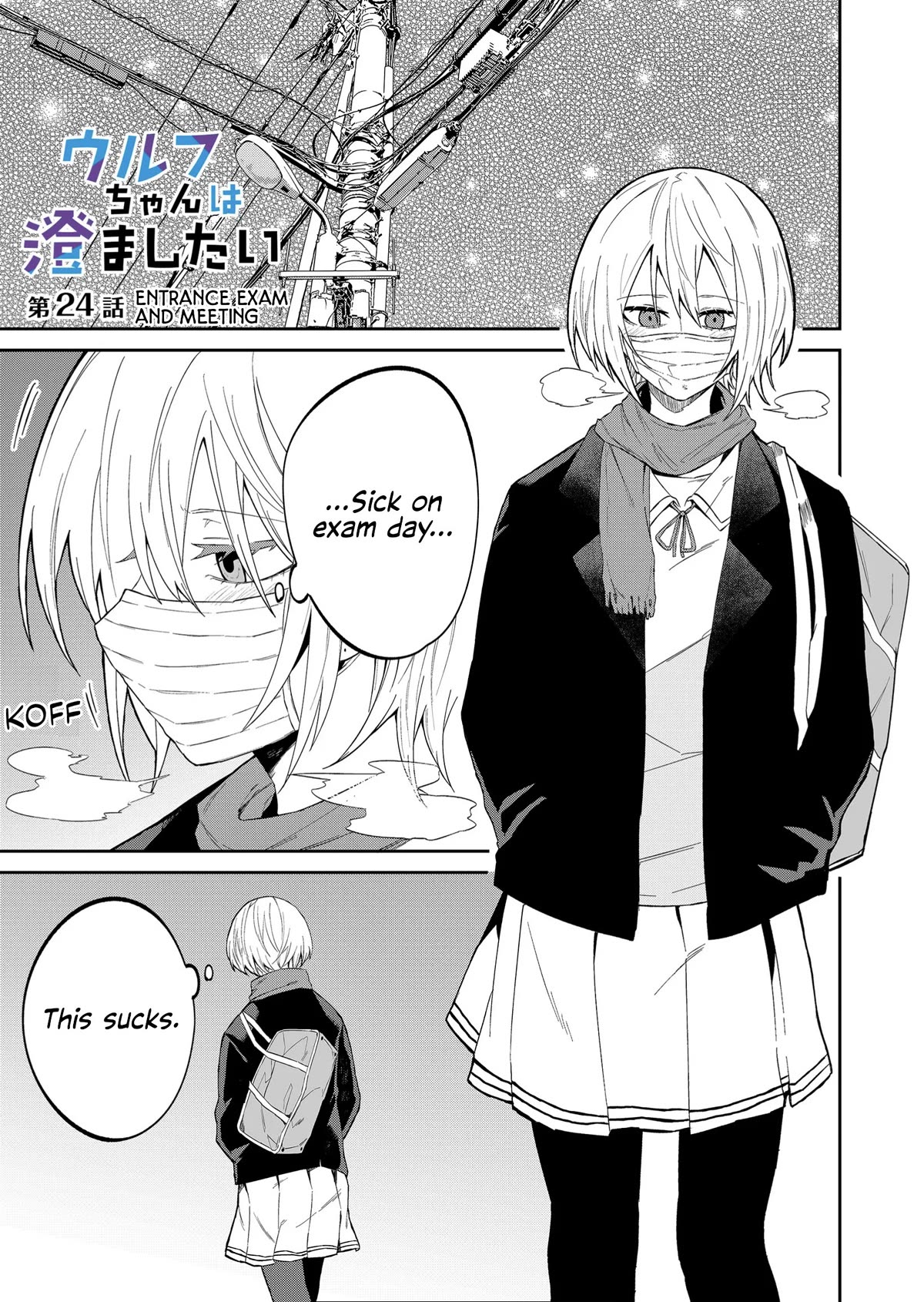 Wolf-chan Is Trying to Feign Indifference - chapter 24 - #1
