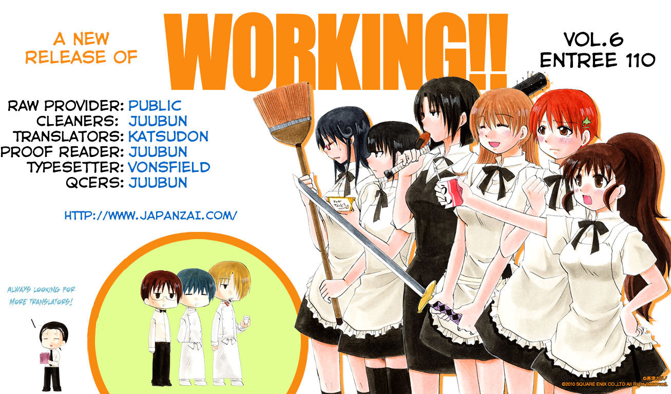Working!! - chapter 110 - #1