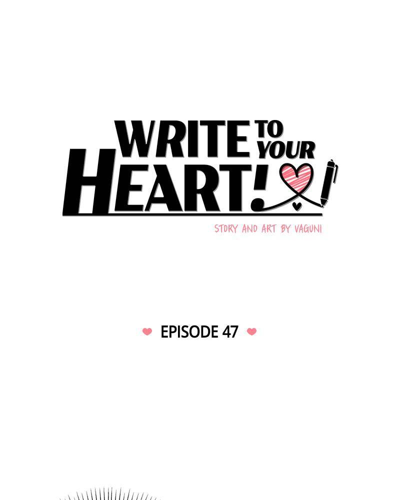 Write To Your Heart! - chapter 47 - #1