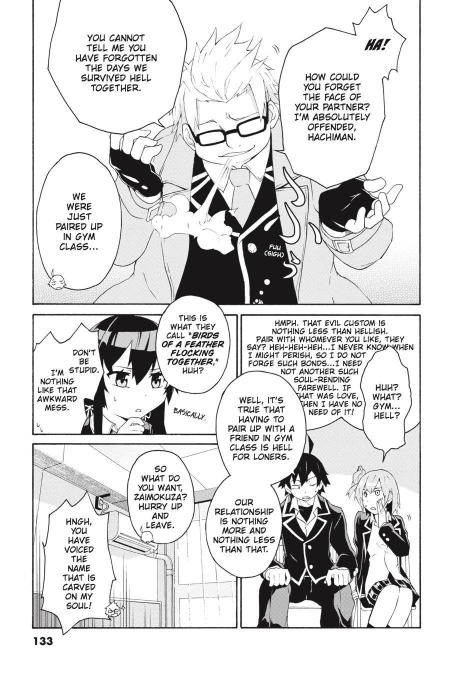 Yahari Ore No Seishun Rabukome Wa Machigatte Iru. @ Comic - chapter 5 - #4