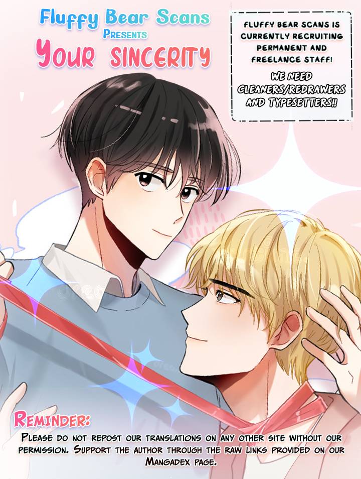 Your Sincerity - chapter 3 - #1