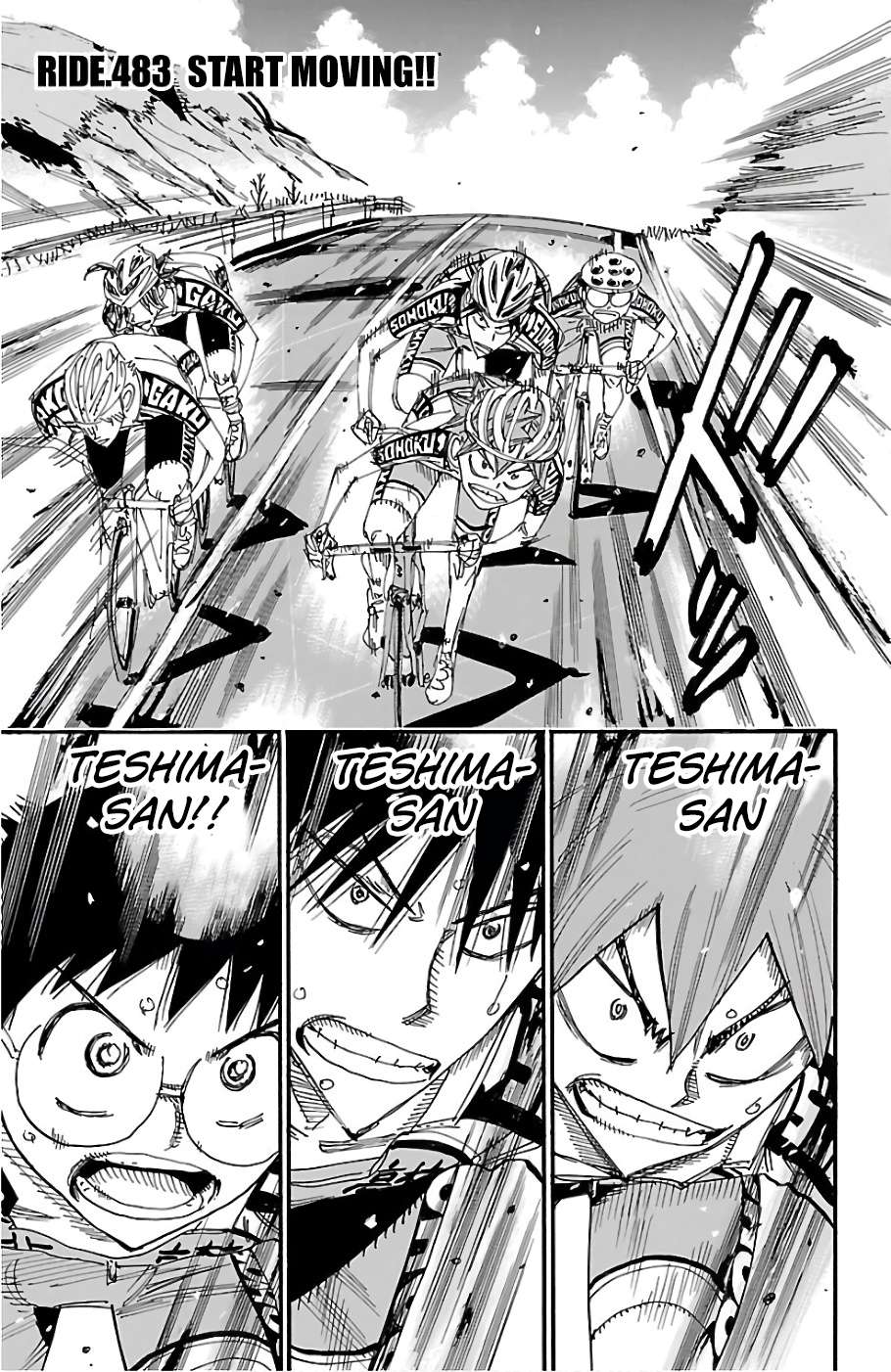 Yowamushi Pedal - chapter 483 - #1