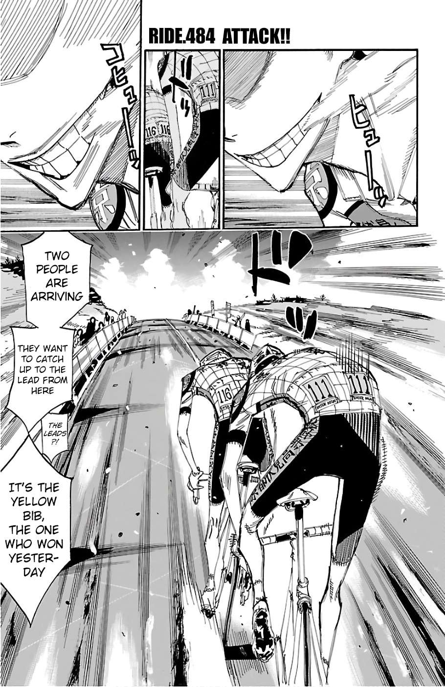 Yowamushi Pedal - chapter 484 - #1