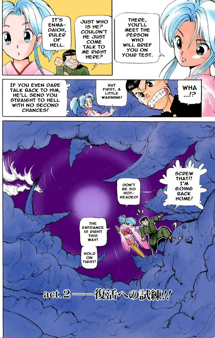 Yu Yu Hakusho - Digital Colored Comics - chapter 2 - #3