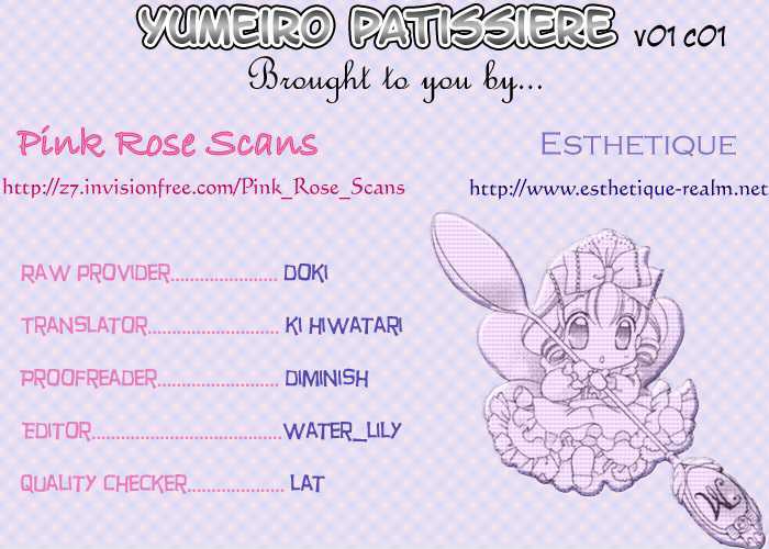 Yumeiro Patissiere - chapter 1 - #1
