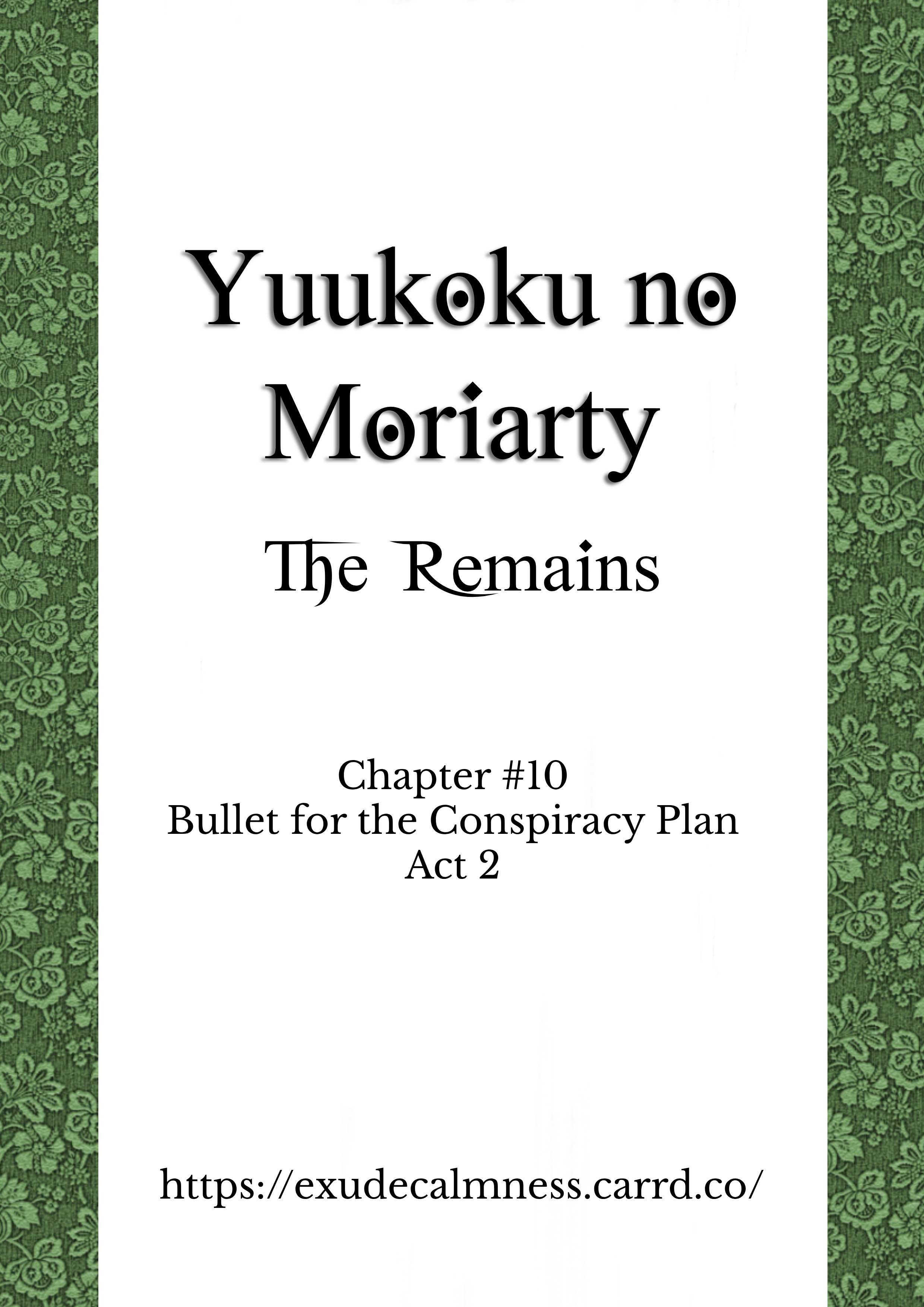 Yuukoku No Moriarty: The Remains - chapter 10 - #2