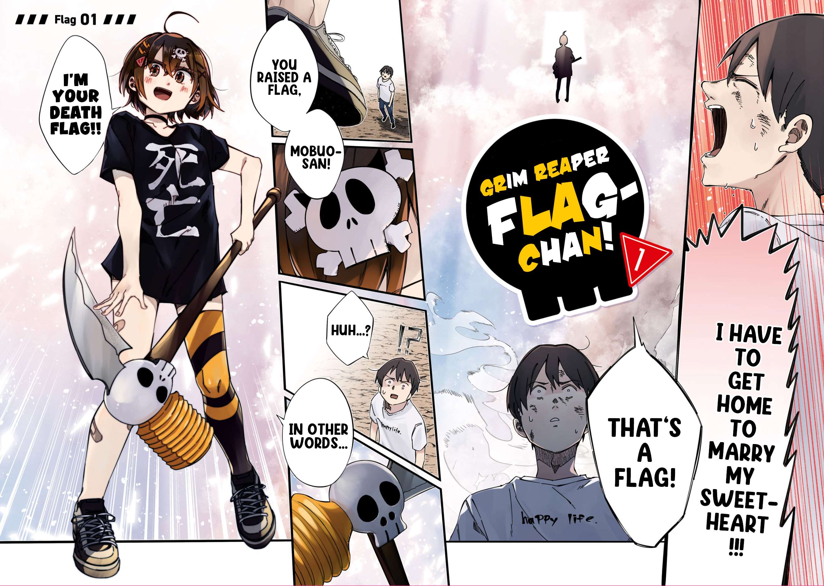 Zenryoku Kaihi Flag-chan! - chapter 1 - #3