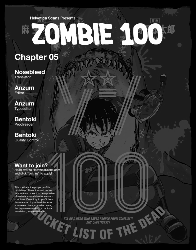 Zombie 100 ~Zombie ni Naru Made ni Shitai 100 no Koto~ - chapter 5 - #1